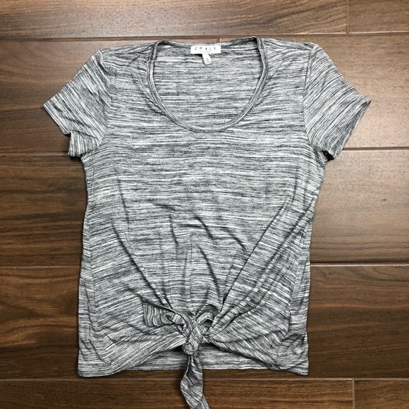 Tops - Tie Front T Shirt